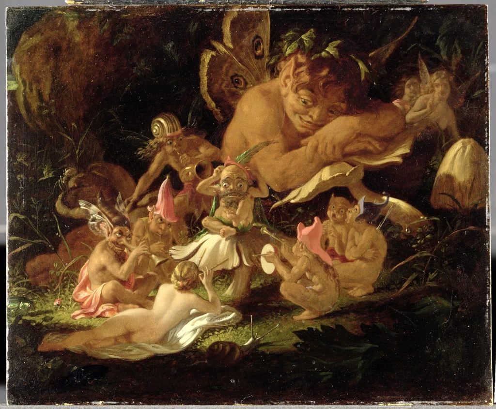 Puck e le fate, da Sogno di una notte di mezza estate - Yale Center for British Art